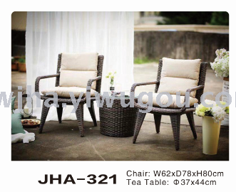 Rattan furniture, casual furniture, outdoor leisure products, rattan sofa JHA-321