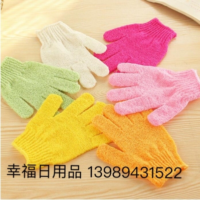 Manufacturer's direct selling bath gloves and gloves.