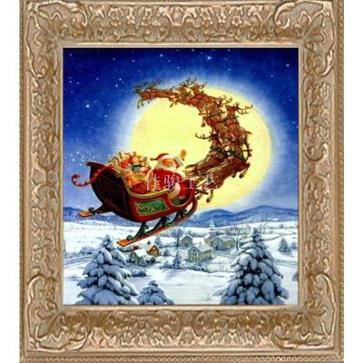 Beautiful Russian cross stitch Christmas Eve