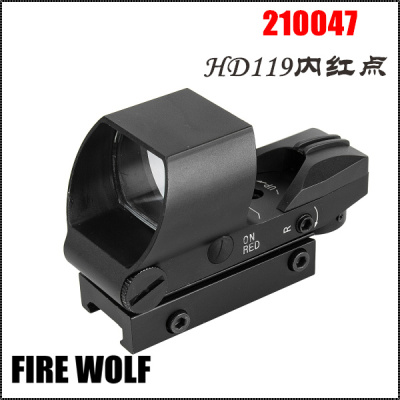 210047 FIREWOLF HD119 Slippers Inside red dot sight