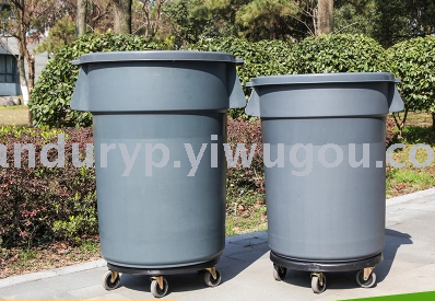 Outdoor debris garbage bucket storage bucket size
