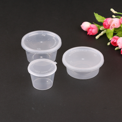 Factory Direct Sales Disposable L Sauce Cup Seasoning Cup Plastic Fast Food Packing Box