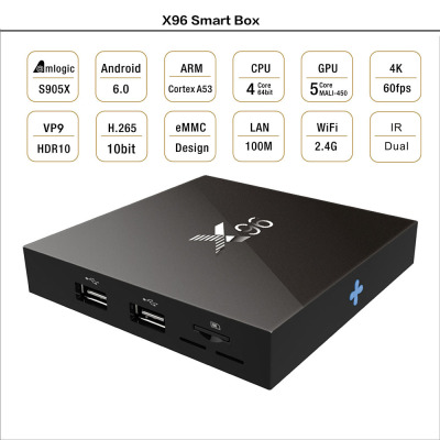 X96 TV box S905X smart player network set-top box