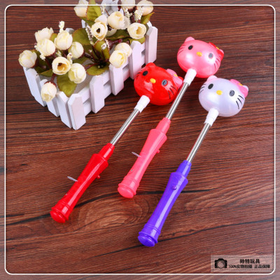 Hello Kitty Flash toy creative led boutique concert props Flash stick