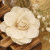 Factory direct sales Europe, handmade burlap flower Christmas wedding party Flower hat flowers