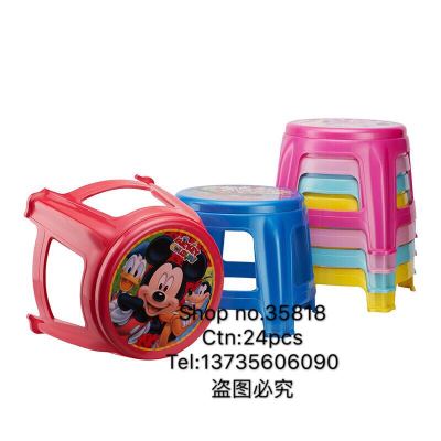 Disney cartoon stool mickey/Minnie/winnie the pooh/princess/race car/ice and snow