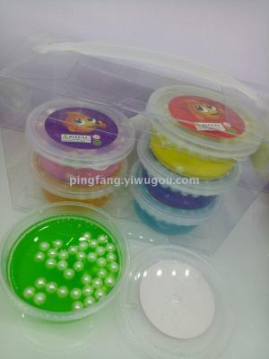 6-Color Boxed New Exotic Pearl Crystal Mud