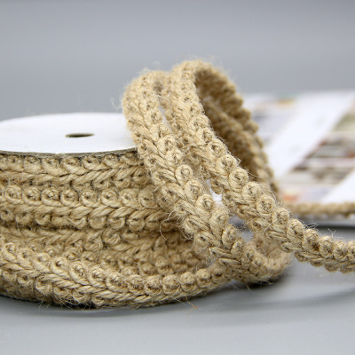 1cm wide diameter multi-strand centipede hemp rope manual DIY material lace accessories