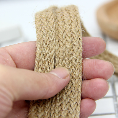 Factory Outlet clothing accessories knitted cotton hemp rope with rope braid DIY craft decoration volume Ribbon Ribbon