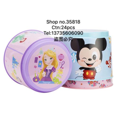 disney cartoon japanese round stool mickey/minnie/princess