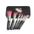 Hello Kitty7 Makeup Brushes Black Three-Dimensional Hello Kitty Makeup Brushes Kt