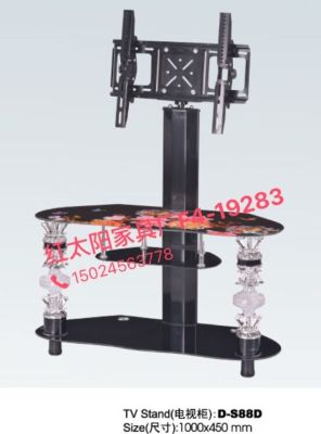 Supply of audio-visual cabinets, LCD TV rack bracket, tempered glass simple modern factory direct sales