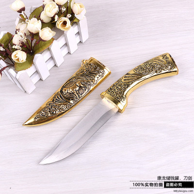 New sword defensive short sword movie and TV decoration town house small short sword cold weapon not cut