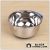 Stainless Steel Kitchenware High Quality Stainless Steel Silicone Handle Basin Salad Bowl Seasoning Basin