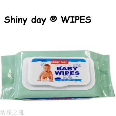 Shiny Day 80 piece lid Baby Wipes