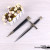 Sword Sword stainless steel body, small short Sword mini short Sword small Sword uncut edge town house decoration