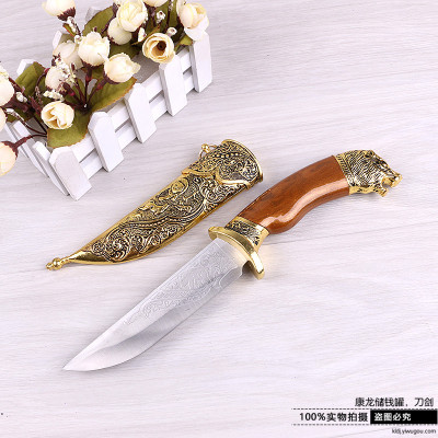 Short sword Short sword hanging plate knife craft gift uncut blade