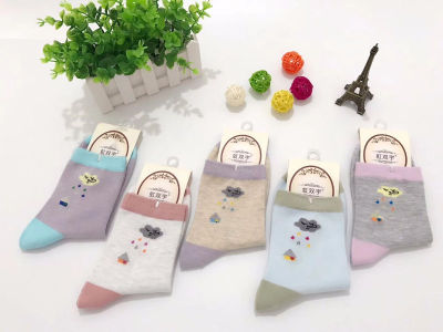 Socks wholesale multi-color cotton Socks series foreign trade cotton Socks for women