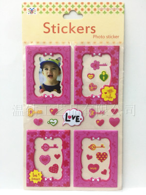 Photo stickers Three-dimensional bubble stickers children sticker new Stickers