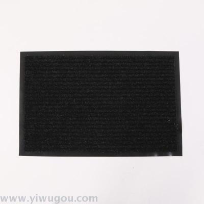 PVCMG double stripe anti-slip mat door mat.