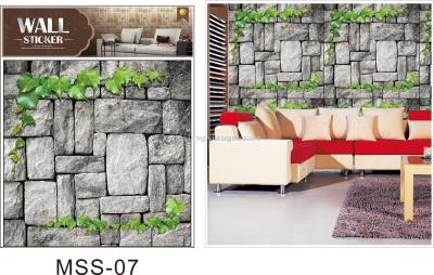 3D self-adhesive brick pattern living room TV wall bedroom decoration Wall Sticker