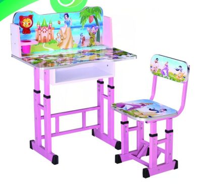 Factory Direct family Children students can lift cartoon tables and chairs set table desks