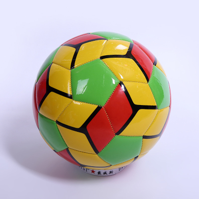 Fashion sewing rhombic EVA foam soccer sports supplies football youth training ball manufacturers direct marketing