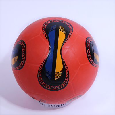Sports supplies ball kind of comprehensive tire rubber smooth surface football youth no. 5 wear-resistant training football processing customization