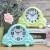 Korean Style Cute Creative Ring Nail Bug Car Alarm Clock Student Wake-up Clock