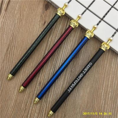 Factory outlets Japan and South Korea cute crown-driven ball pen hot life Advertising Gift