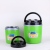 Stainless steel insulation drums with plastic exterior for travel use