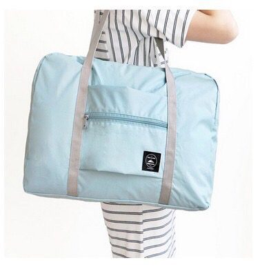 Travel waterproof foldable travelling bag shopping single shoulder bag bag bag