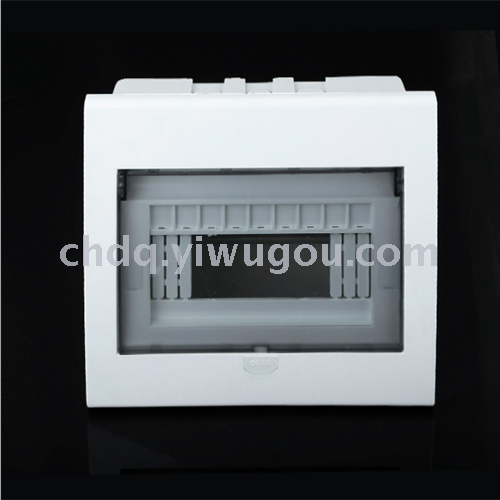 concealed iron seat 5-7 circuit distribution box suit household lighting air switch box onelect