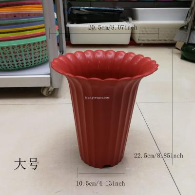 Large Plastic Flowerpot Thickening Fashion Plant Potted Flowerpot XG101 3850B