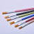 Xinqi painting material manufacturers direct color plastic rod yellow nylon flat head