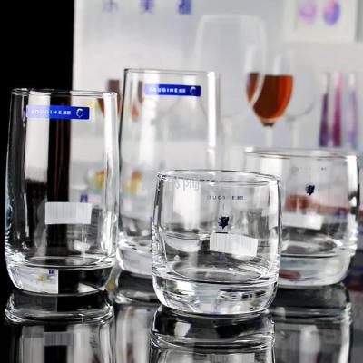 Pougine lead-free transparent glass cup