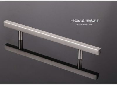 Stainless steel square round foot handle, T type handle.