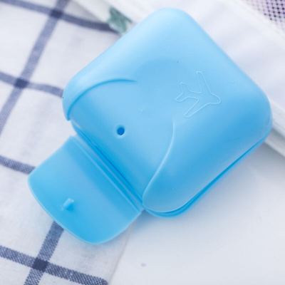 Small size of portable travel soap box with lock