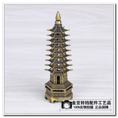 Creative metal iron tower model living room handicraft decoration