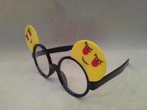 factory direct dance personalized glasses qq expression al1849-13