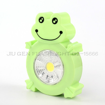 Jugen Flashlight Multifunction battery working lamp frog lamp