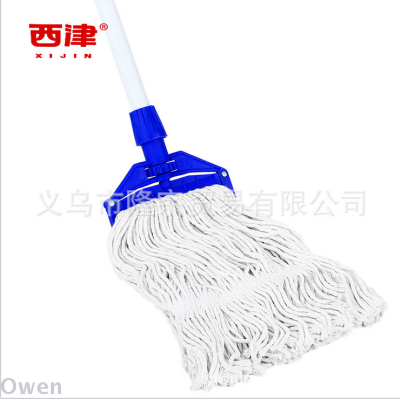 Xijin 101 mop spray-plastic core cotton yarn mop takes up water and takes up dirt on the super large cotton yarn can be replaced for cleaning