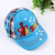 Fashion plaid embroidered children's cap and spring sun visor.