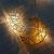 Christmas Festival Home Decoration Pendant Handmade Iron Wire Moon Led Lighting Chain Creative Gifts Gifts