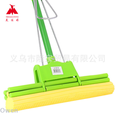 Meijiating genuine large fruit green plastic cotton mop commercial household mop wholesale business invitation for a commission