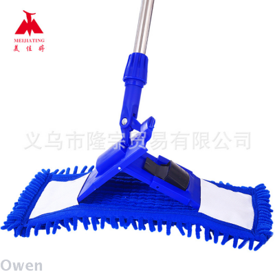 Meijiatine retractable suction mop flat household can be disassembled car wash the car wash the car wiper car cloth cover type snow Neil mop