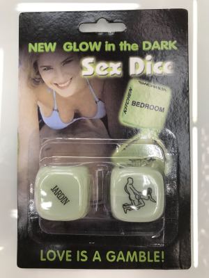 Sexy Dice, Luminous Dice, Couple Dice, Sex Toys, Flirting Supplies, Dice.