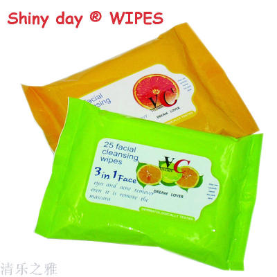 25-Piece Bag Beauty Remover wipes
