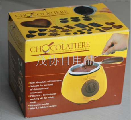 genuine goods household fun chocolate machine diy chocolate pot single furnace melting pot with various models