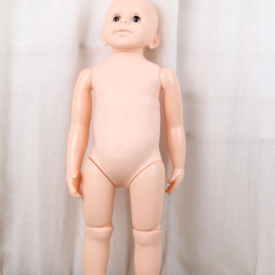 Haoyan Model 82cm Long Newborn Baby Doll Model Soft Rubber Children Model